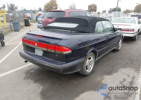 1998 Saab 900 S from USA, damaged, VIN YS3DD75B7W7004063